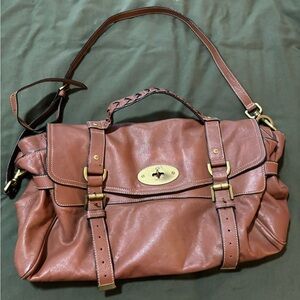 Oversized Mulberry Alexa Oversized in Soft Buffalo